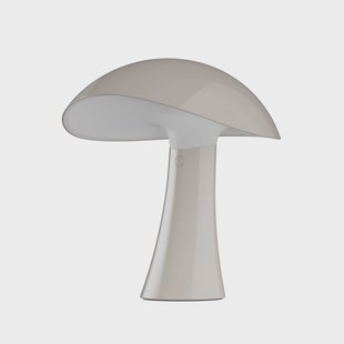 Rumee 220 PORTABLE accu-tischlamp, grijs, IP44 Louis Poulsen - Woonkamer - Designer - Kunststof - Met lampenkap