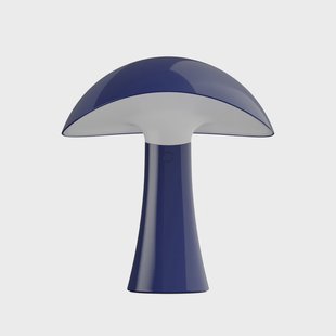 Rumee 220 PORTABLE accu-tischlamp, blauw, IP44 Louis Poulsen - Woonkamer - Designer - Kunststof - Met lampenkap