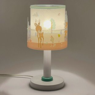 Dalber Kindertafellamp Loving Deer, G4, Ø 15 cm