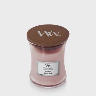 WoodWick geurkaars Rosewood Mini