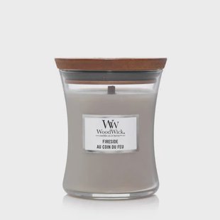 WoodWick geurkaars Fireside Medium
