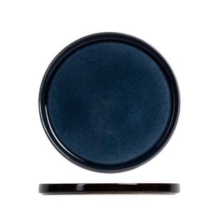 Cosy & Trendy Gebaksbordje Quintana Blue ø 14 cm - 4 Stuks