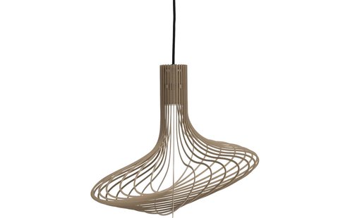 Goossens Hanglamp Lody, Hanglamp met 1 lichtpunt ø 40 cm