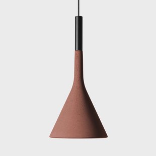 Aplomb Hanglamp GU10 Red Foscarini - Keuken - Designer - Beton - 1 lamp