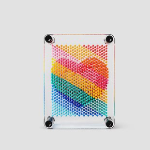 Meerkleurige 3D-impressie