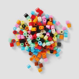 Meerkleurige strijkkralen - 2000 stuks