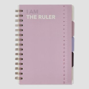 Notitieboek met paginastiften. A5