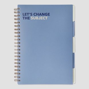 Notitieboekje met paginamarkeringen. A4