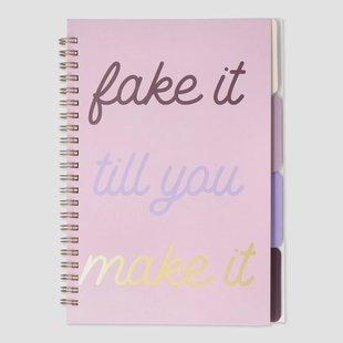 Notitieboek met paginastiften. A5