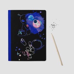 Notitieboekje. Met krashoes