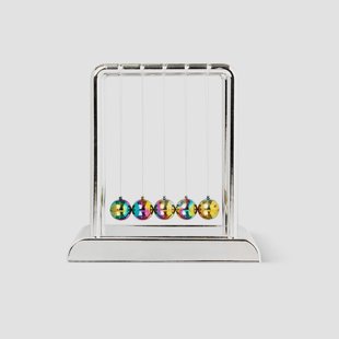 Zilveren wieg van Newton