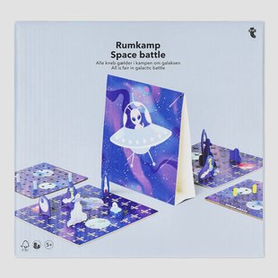 Ruimtegevecht. Voor twee spelers