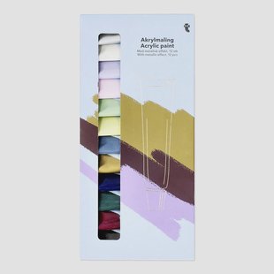 Acrylverf. 12 stuks