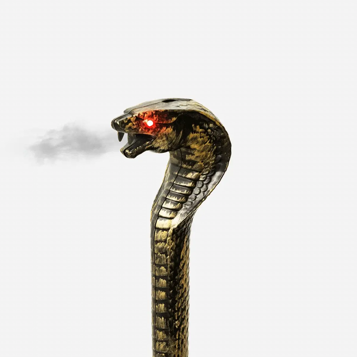 Dampende scepter met licht