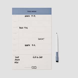 Magnetisch bord. Met marker