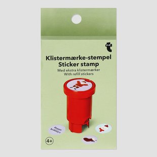 Stickerstempel met navulstickers