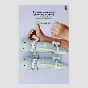 Vliegende axolotls - 2 stuks