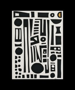 Geometric Rhythm Poster