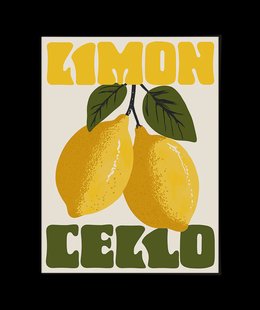 Limoncello Poster Geel