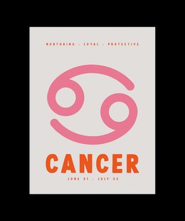 Cancer Sterrenbeeld Poster