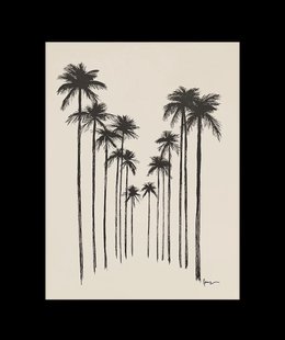 Los Angeles Palmbomen Poster