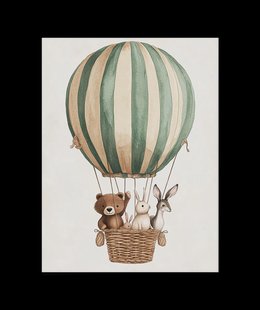 Luchtballon Avontuur Poster