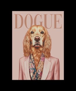 Labrador Dogue Poster