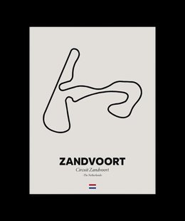 Circuit Zandvoort Poster