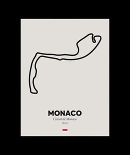 Circuit Monaco Poster
