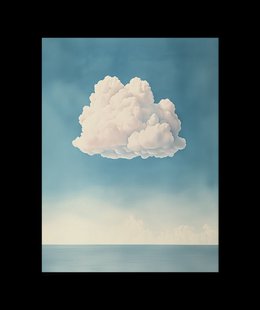 Wolk Boven Water Poster