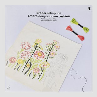 DIY borduurkussen