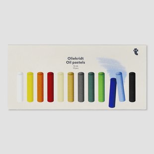 Oliepastels - 12 stuks