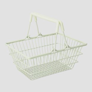 Mini groene boodschappenmand