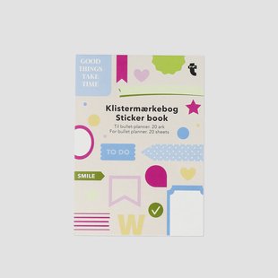 Stickerboek voor planning