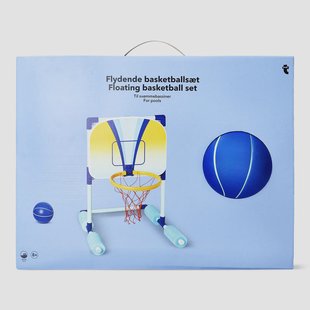 Drijvende basketbalset voor zwembaden
