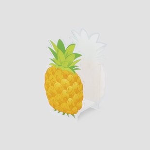Potloodhouder in de vorm van een ananas