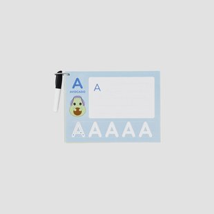 Alfabetkaarten met stift - Italiaans