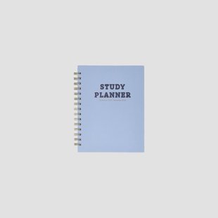 Blauwe studieplanner - Engels