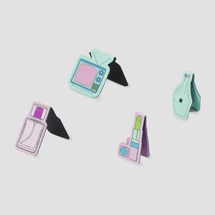 Magnetische boekenleggers - 4 stuks