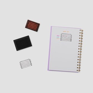 Panda weekplanningstempels