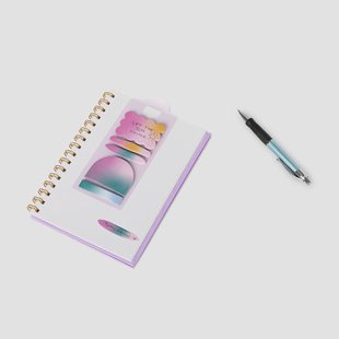 Kleurverloop plakmemo's