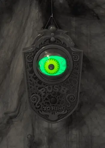 Deurbel met licht geluid en beweging