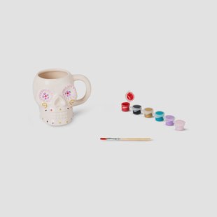 DIY suiker doodshoofd mok - 320 ml