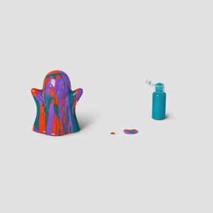 DIY verf spook gieten