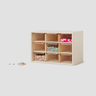 Handwerk organizer met 9 laden