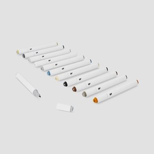 Twin markers neutrale tinten - 12 stuks