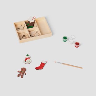 DIY houten Kerstversiering