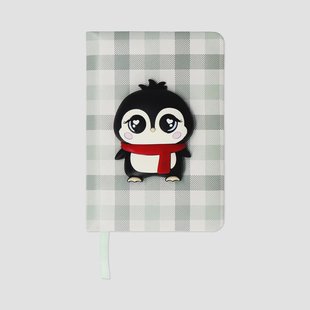 Notitieboekje - Pinguïn met uitpuilende ogen