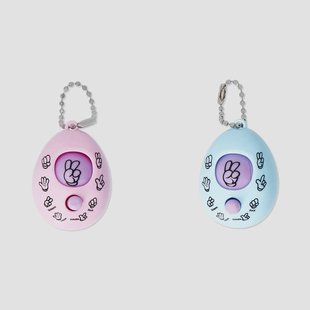 Sleutelhangers - Digitaal steen, papier, schaar spel