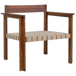 Frama Symmetry Fauteuil Honey Ash Wood / Oat Fabric